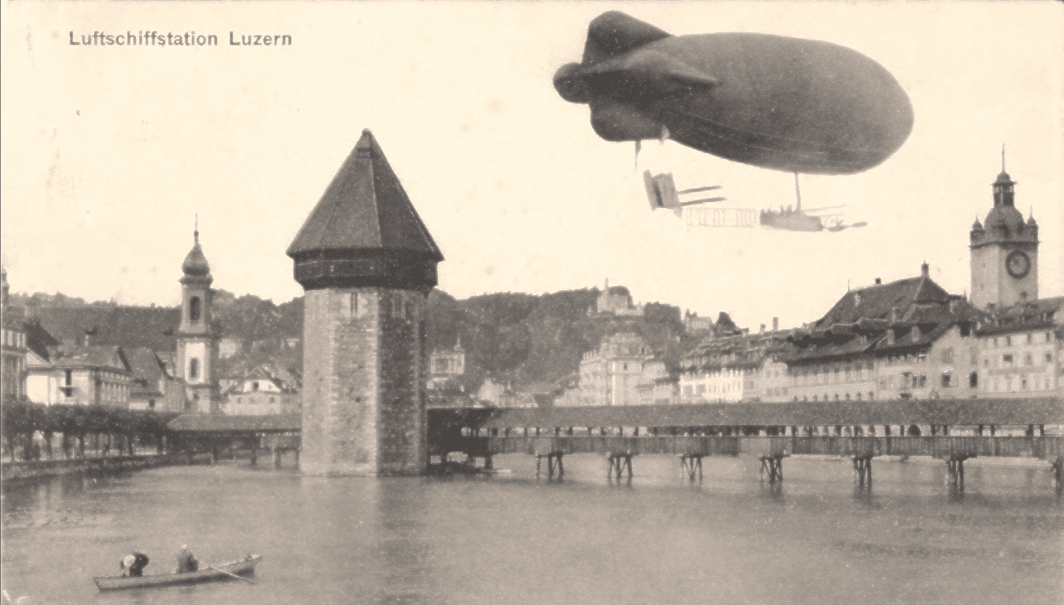 Als Luzern davon träumte, ein Luftschiffmekka zu werden