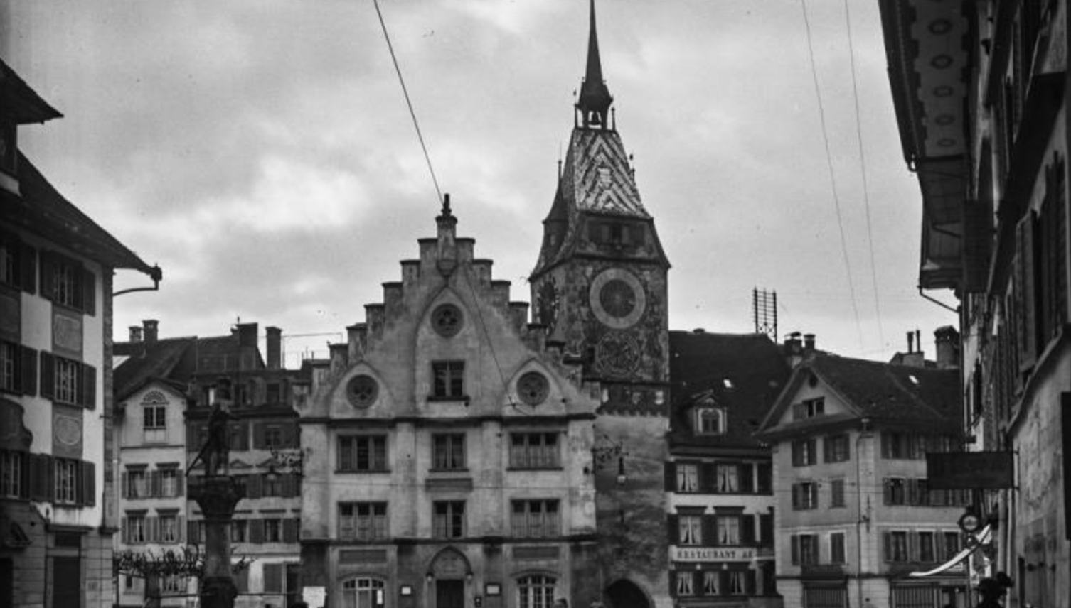 So sah das Stadtleben in Zug vor über 100 Jahren aus