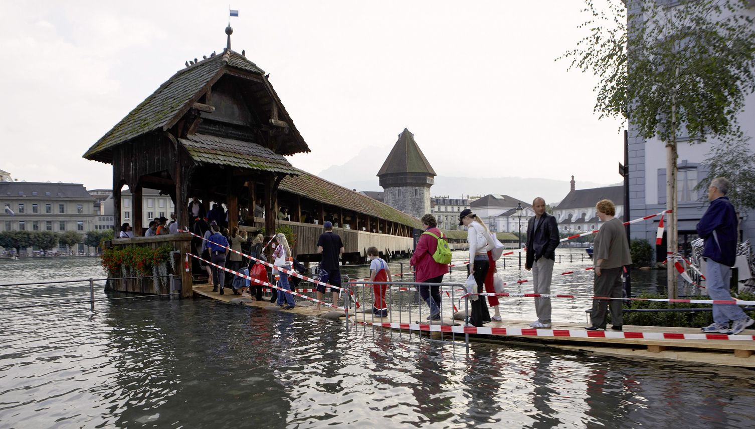 Hochwasser 2005: Als Luzern in den Fluten versank