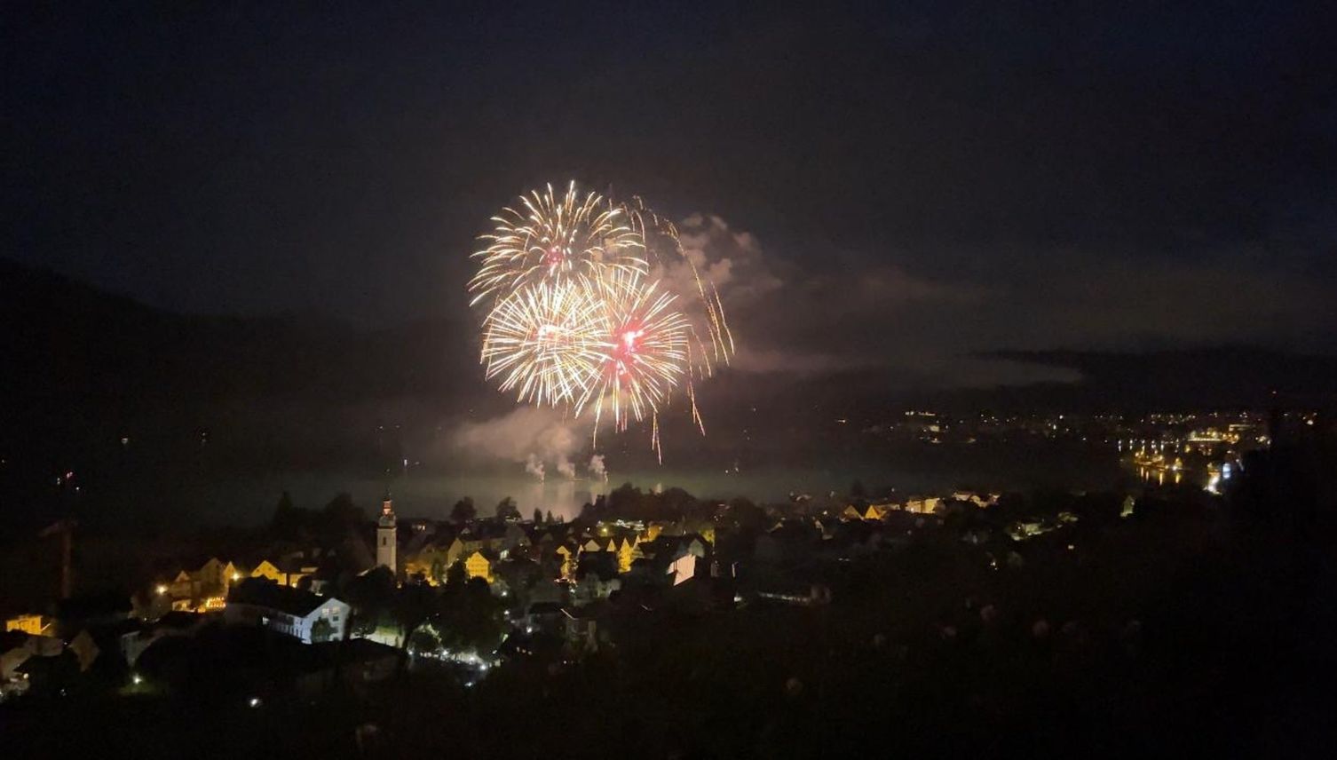 So schön war das Feuerwerk beim Sommernachtsfest