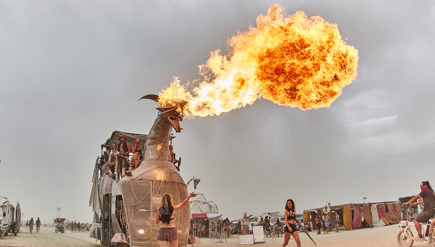 Verrückte Bilder eines verrückten Festivals