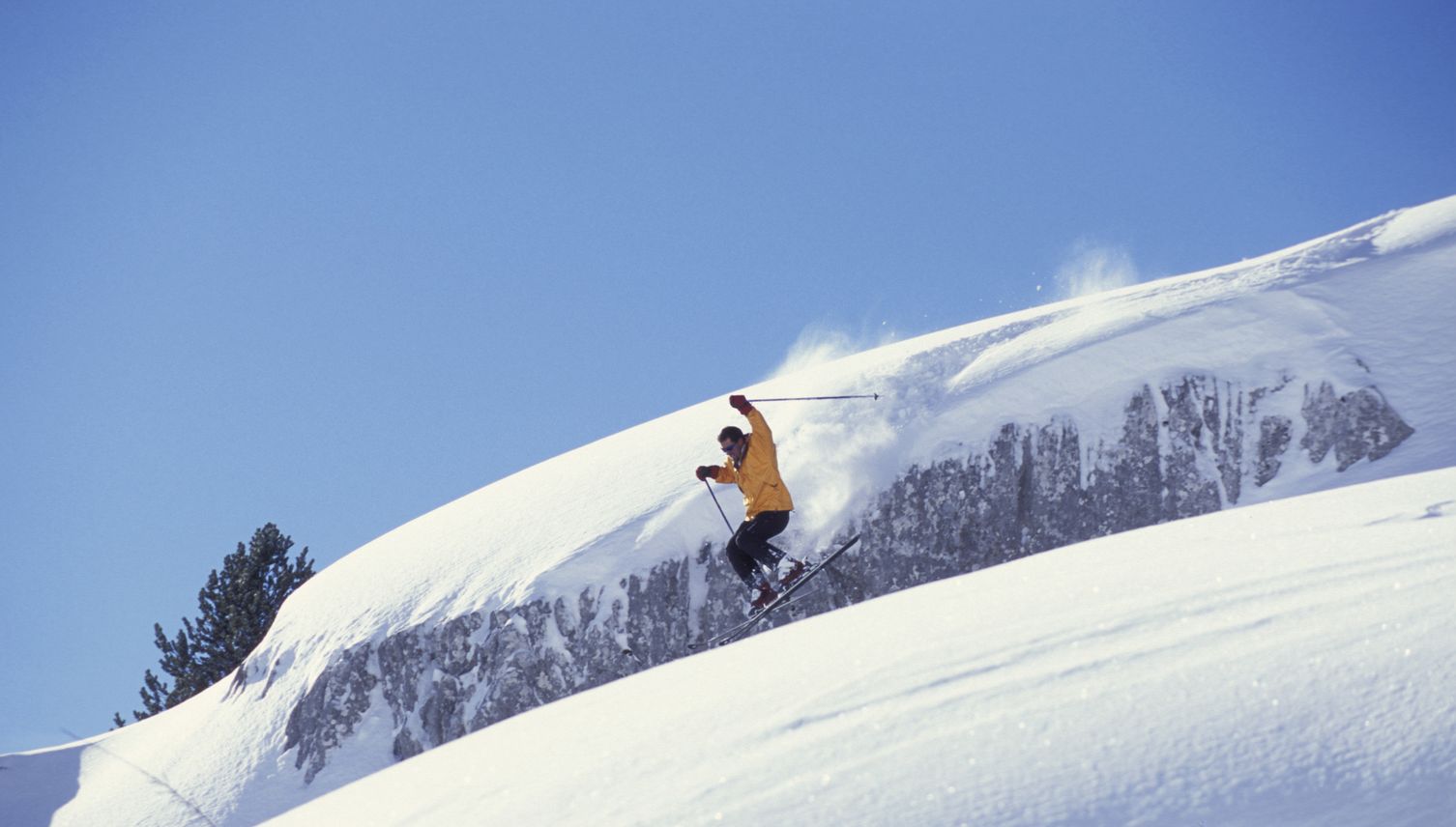 Zentralschweizer Skifahrer von ihrer schönsten Seite