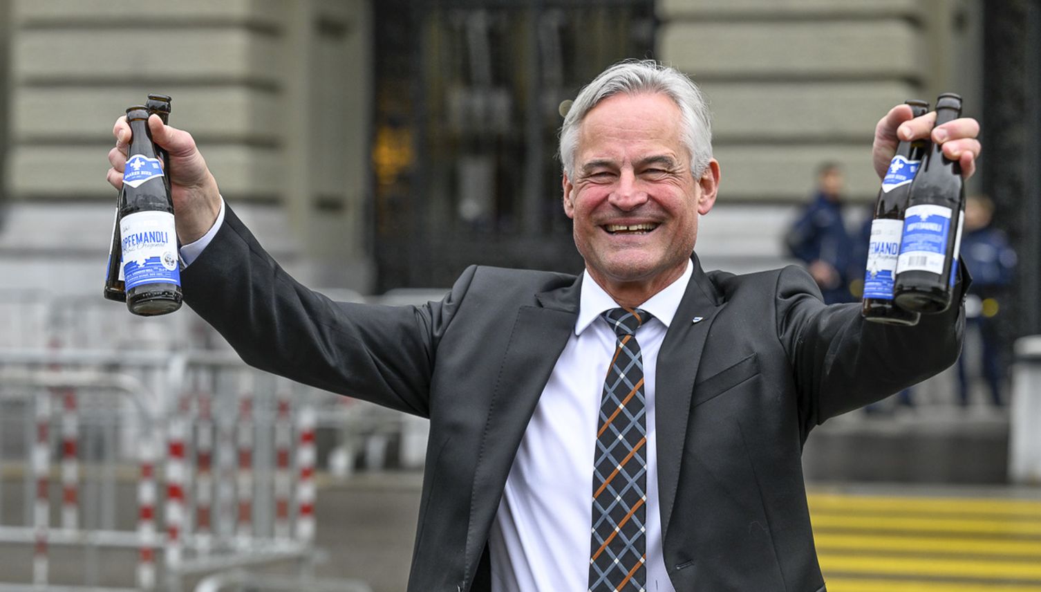 Pfisters grosser Tag: Ganz nah dran