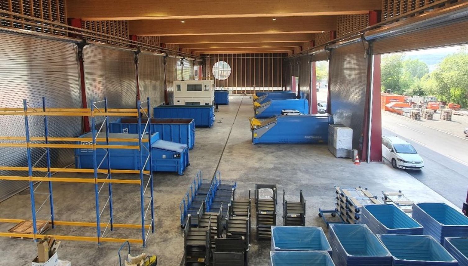 Recyclingcenter Ibach öffnet seine Pforten – und sorgt schon Tage davor für Kritik