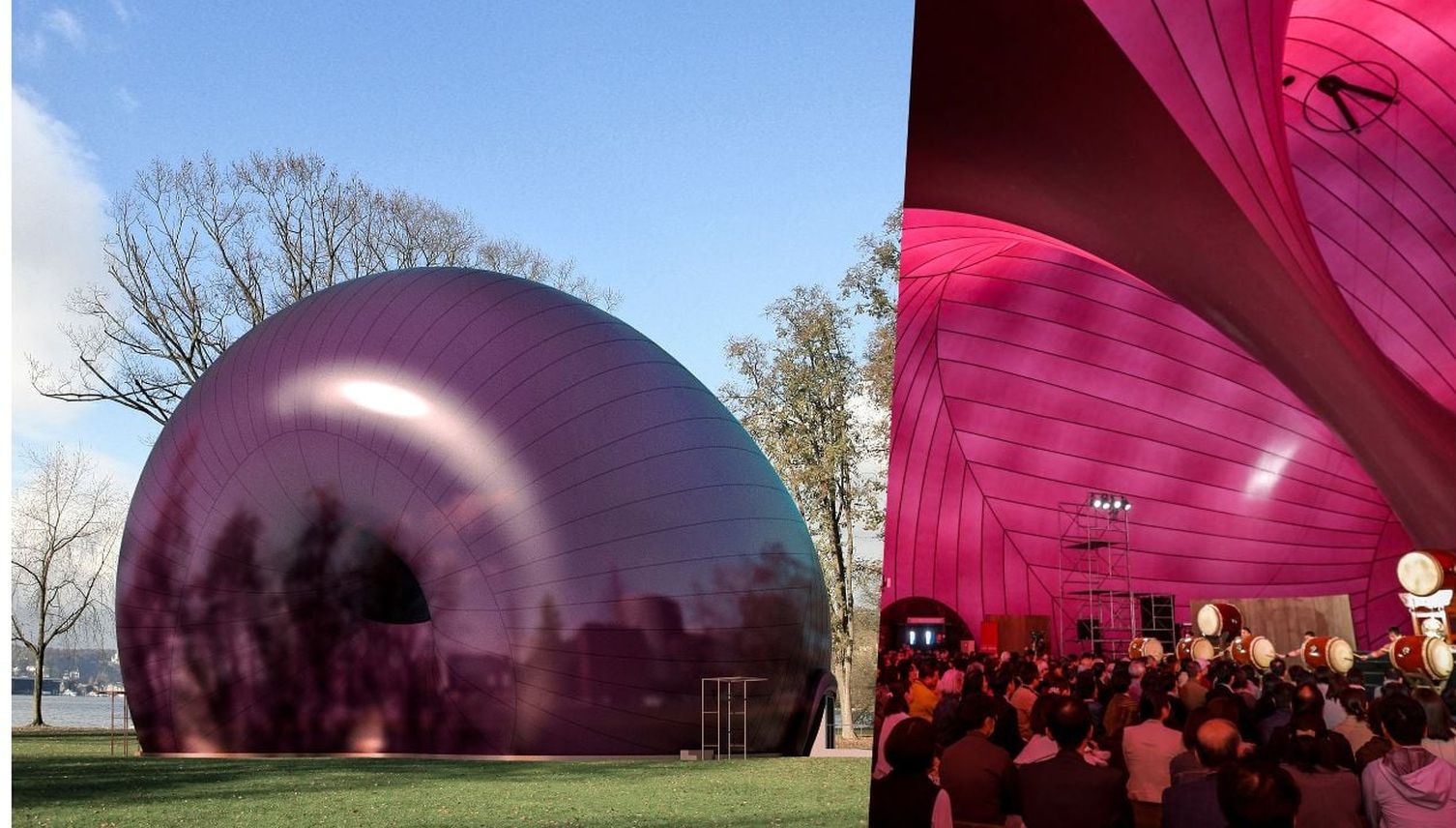 Darum steht auf der Lidowiese bald ein violetter Riesenballon