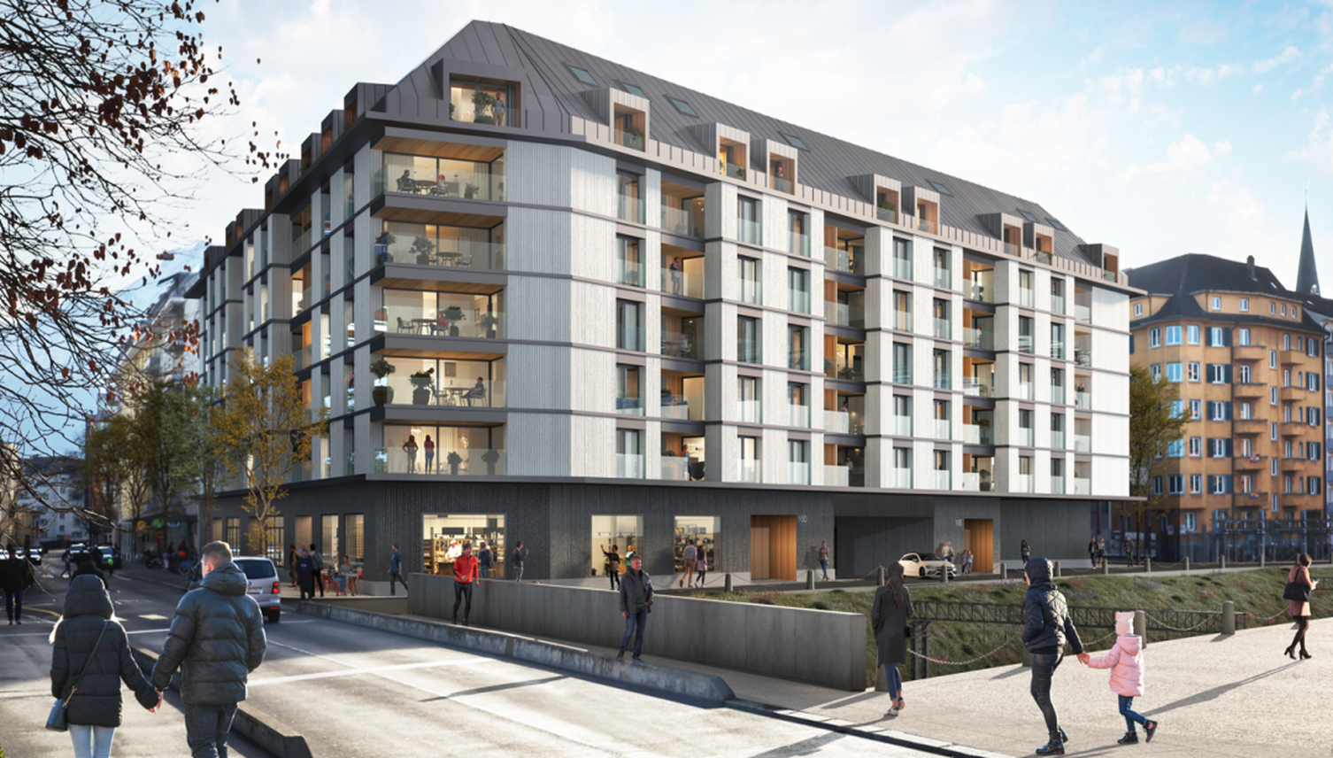 So gross wird die neue Migros an der Bleicherstrasse