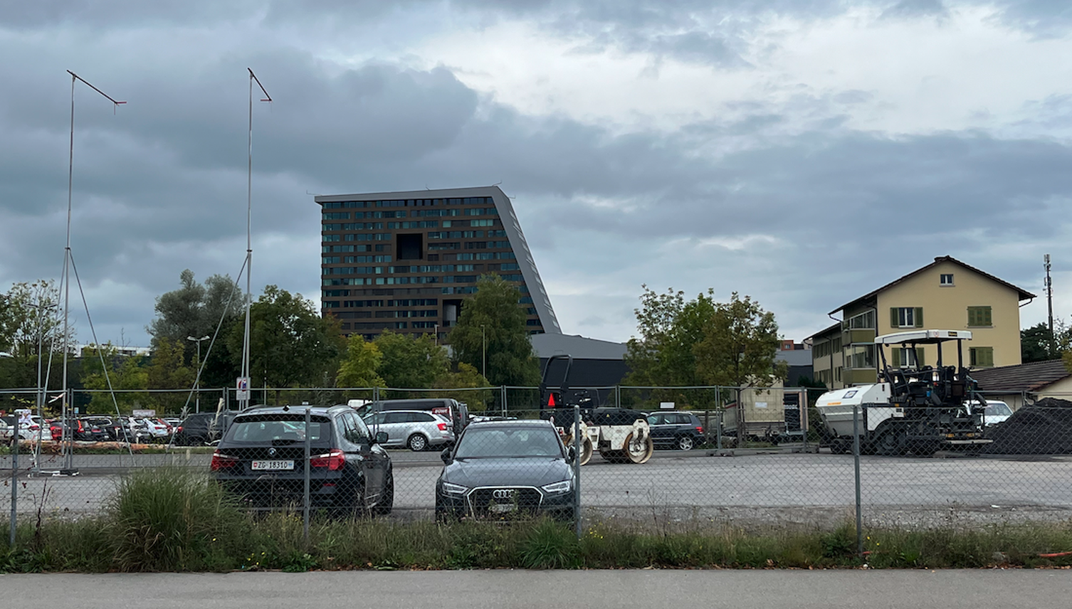 Gaswerkareal: Zugs grösster Parkplatz schliesst