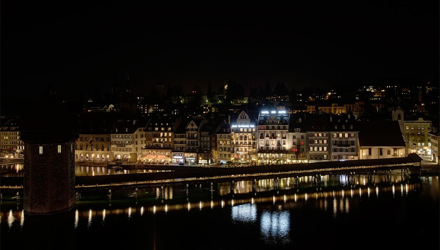 Luzerns Wahrzeichen gehen die Lichter aus