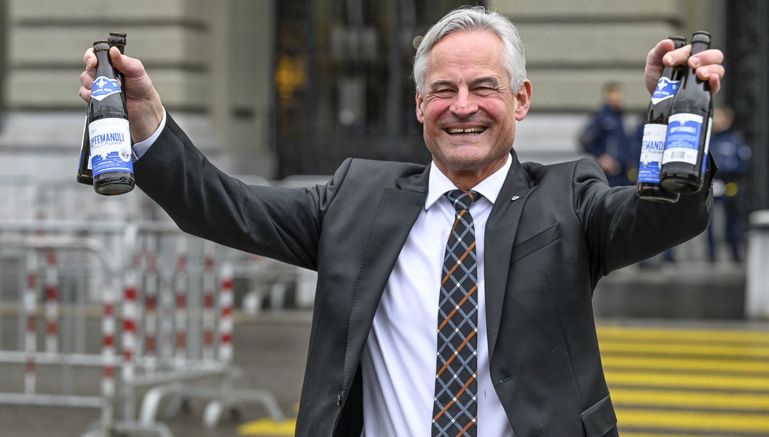 Pfisters grosser Tag: Ganz nah dran