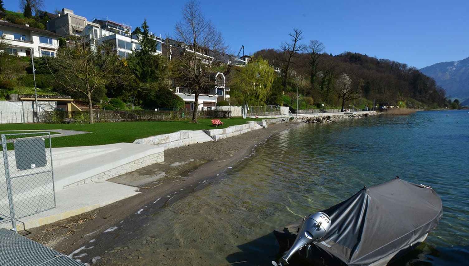 Barrieren weg – jetzt gehört der See in Horw wirklich allen