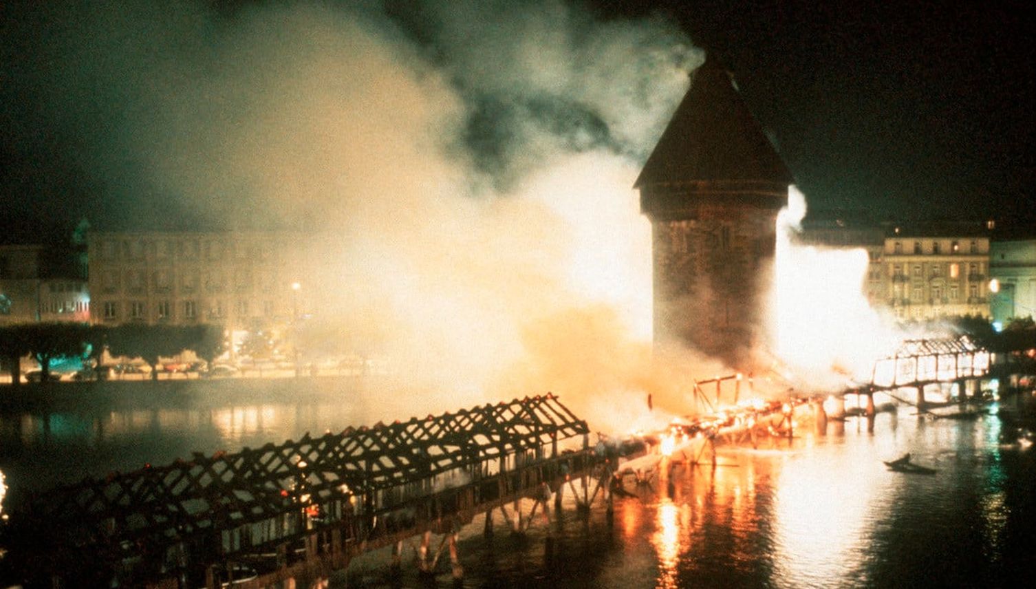 Wieso nur brannte Luzerns Wahrzeichen vor 25 Jahren lichterloh?