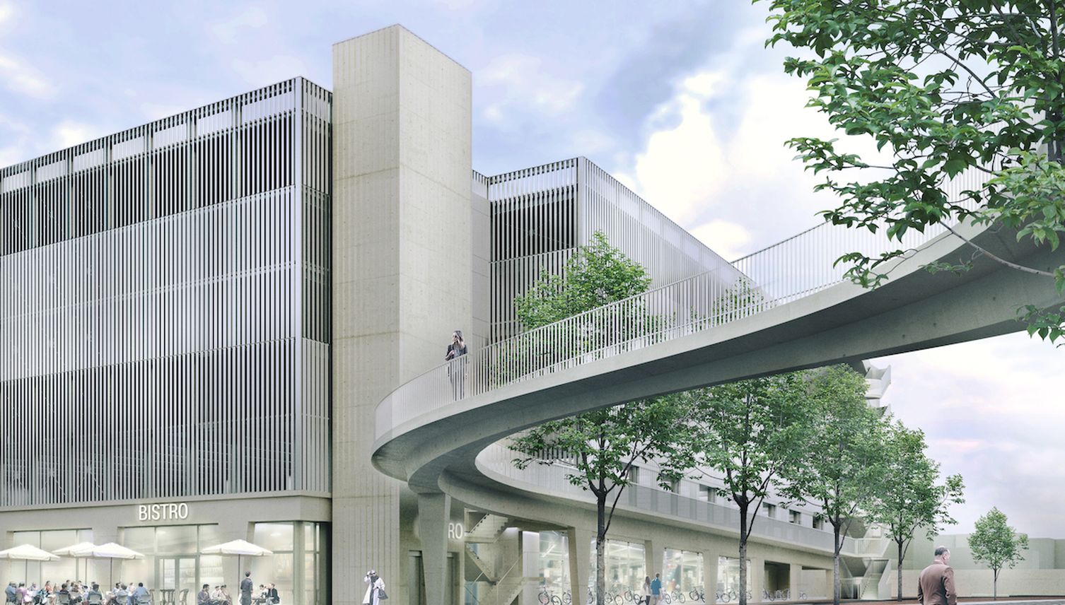 Zug: «Parkhaus der Zukunft» kommt in der Gegenwart an