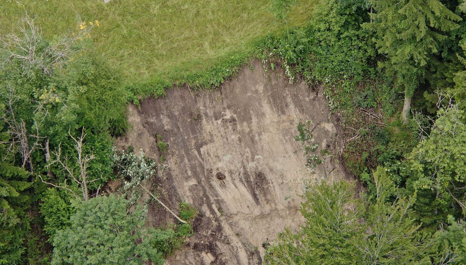 Hangrutsch in Vitznau: Bauernhöfe wurden evakuiert