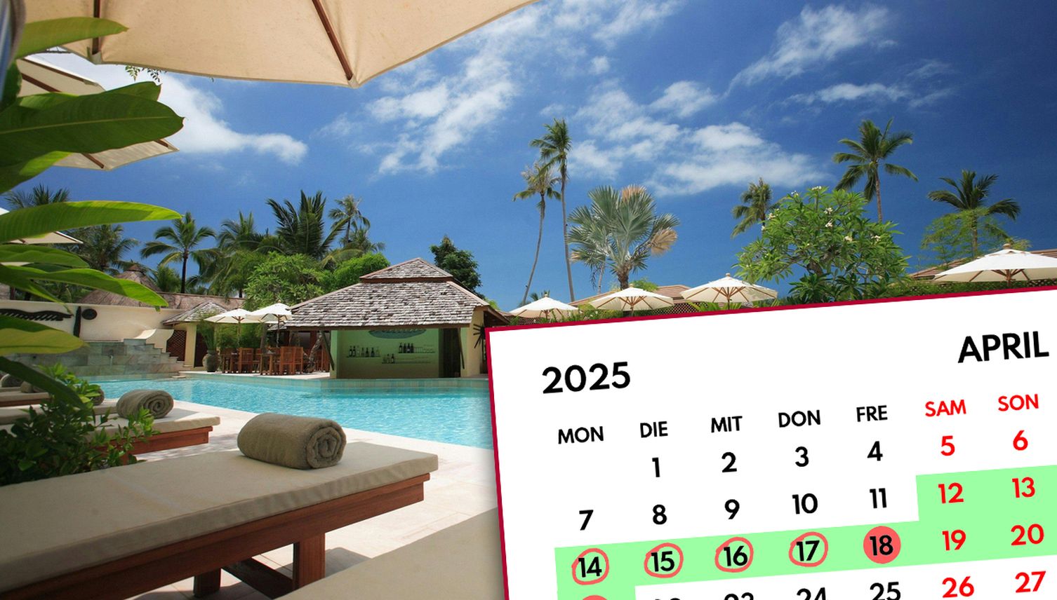 So legst du deine Ferientage 2025 optimal zwischen die Feiertage