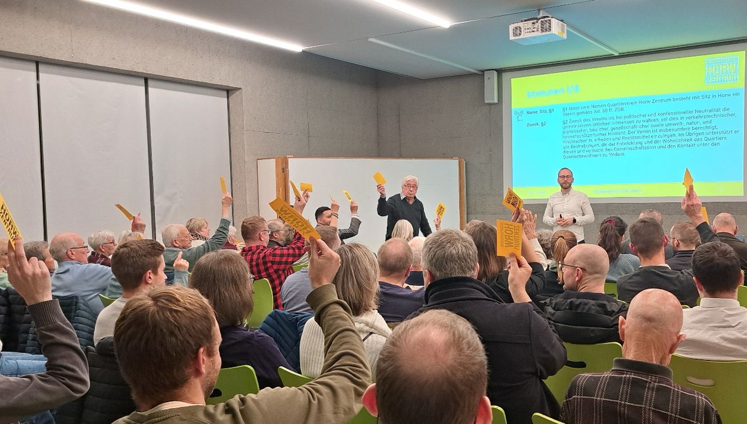 So wollen Horwer ihr Zentrum fördern