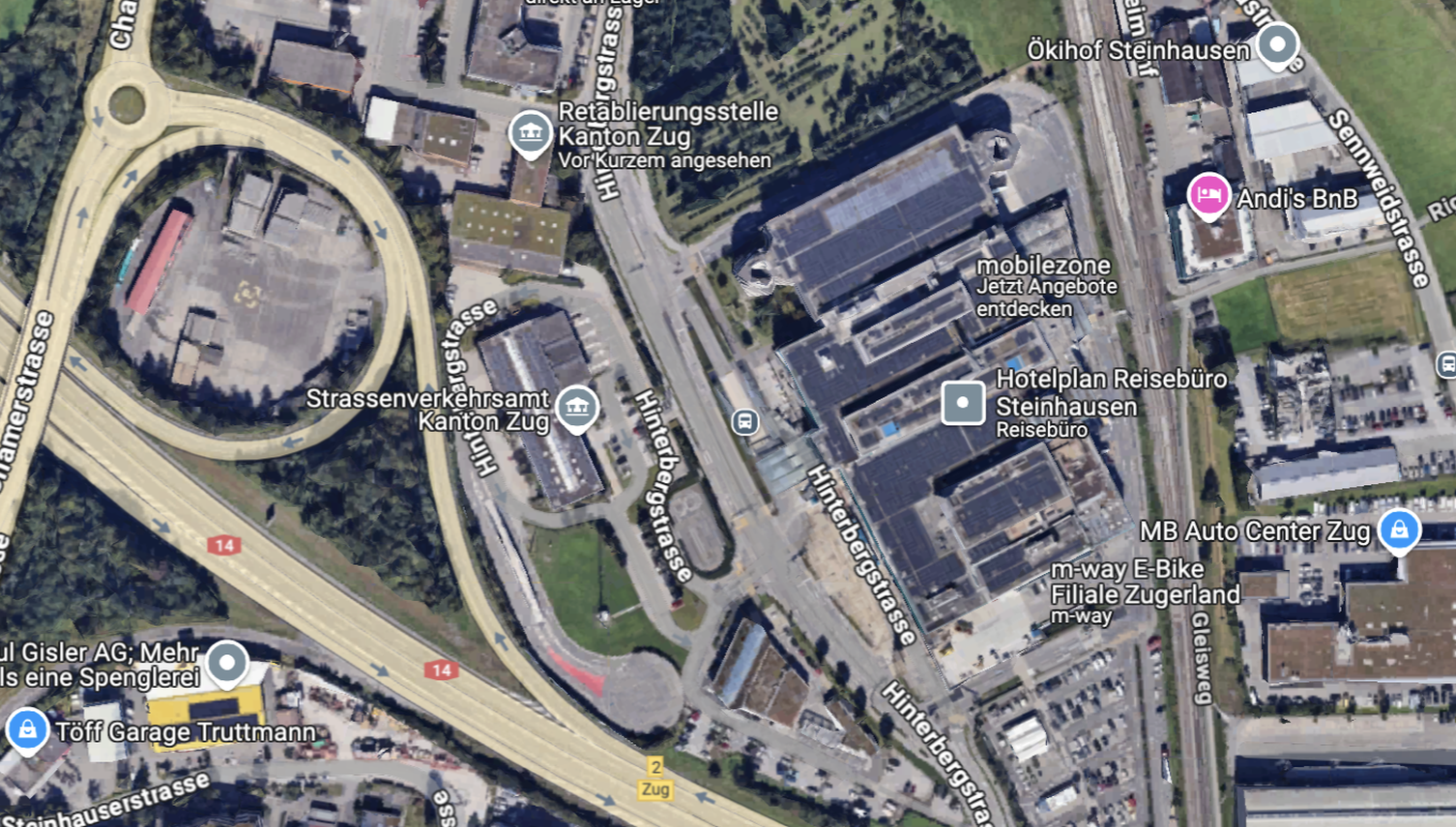 Hier plant Zug ein 46-Millionen-Franken-Provisorium