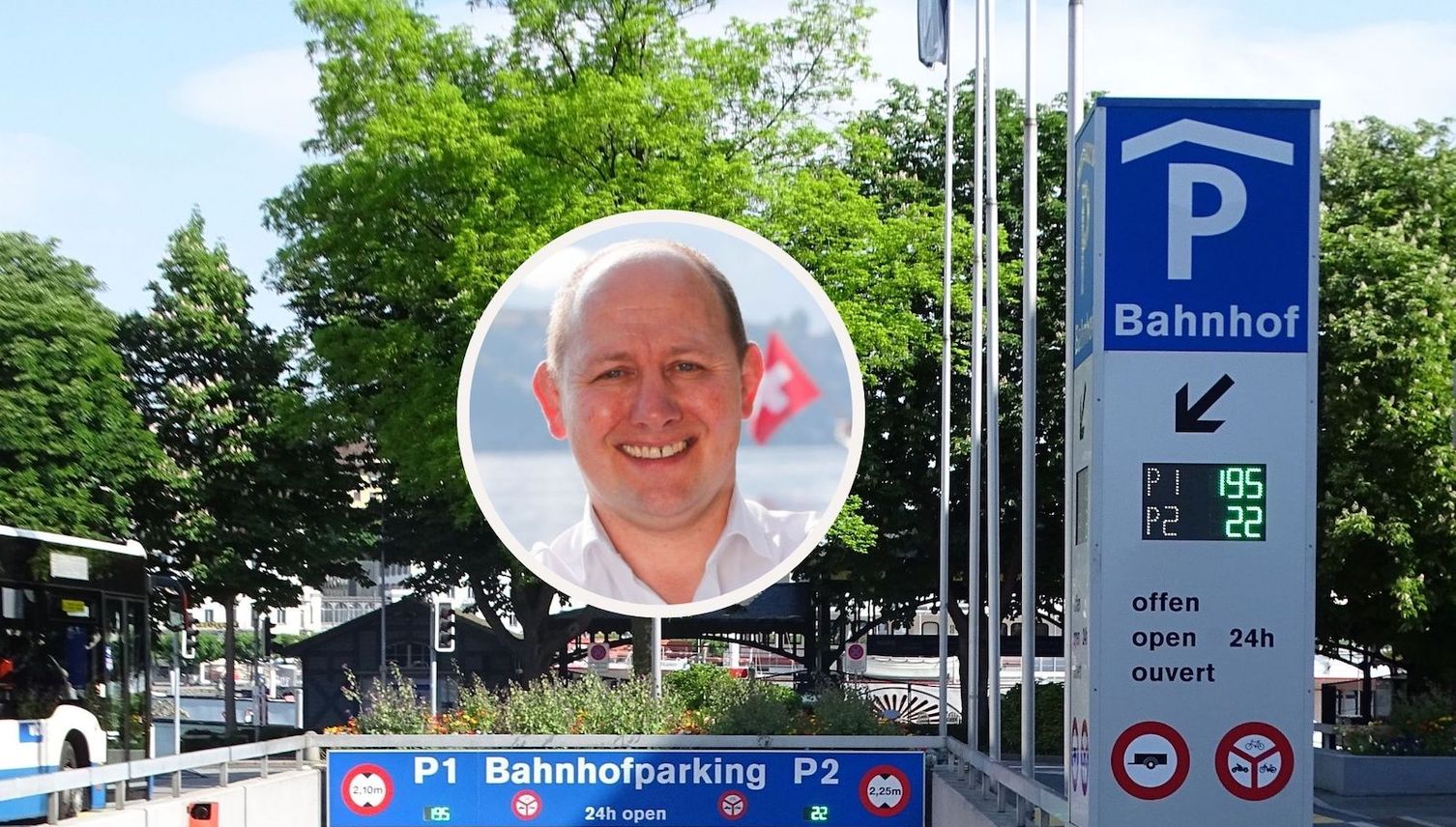 Parkplatzabbau am Bahnhof Luzern macht SVP stinksauer