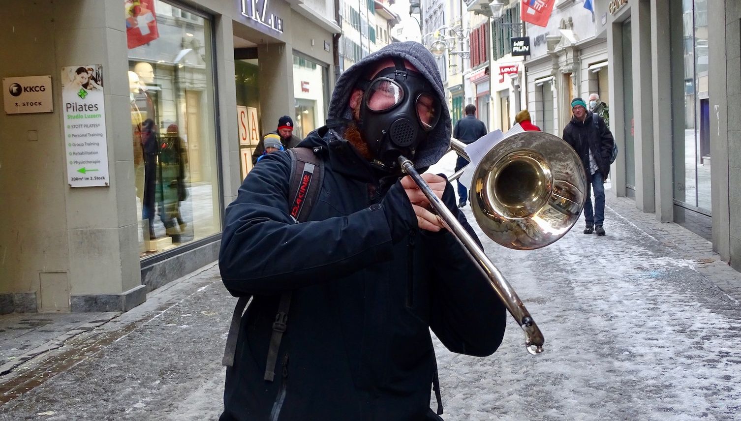 Fasnacht in Luzern: Polizei traf auf leisen Monstercorso und lobt Bevölkerung