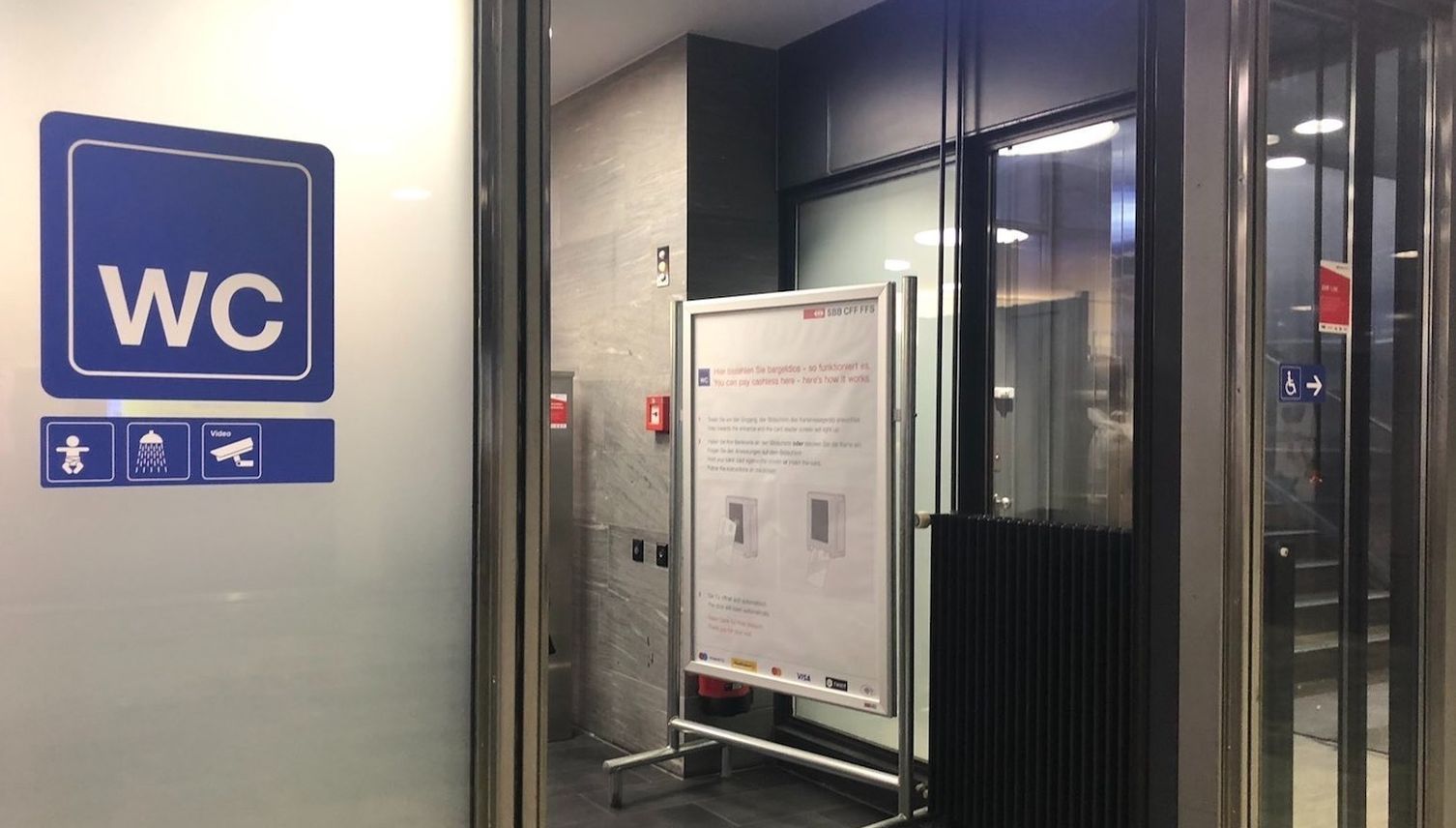 Luzern: Jetzt geht’s mit der Zutrittskarte aufs Bahnhofs-WC
