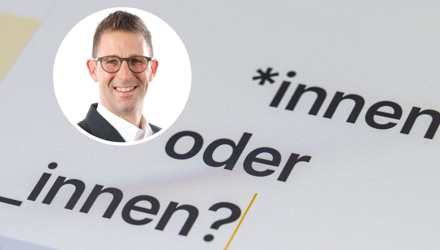 Emmer Politiker fordert Verbot von Genderzeichen