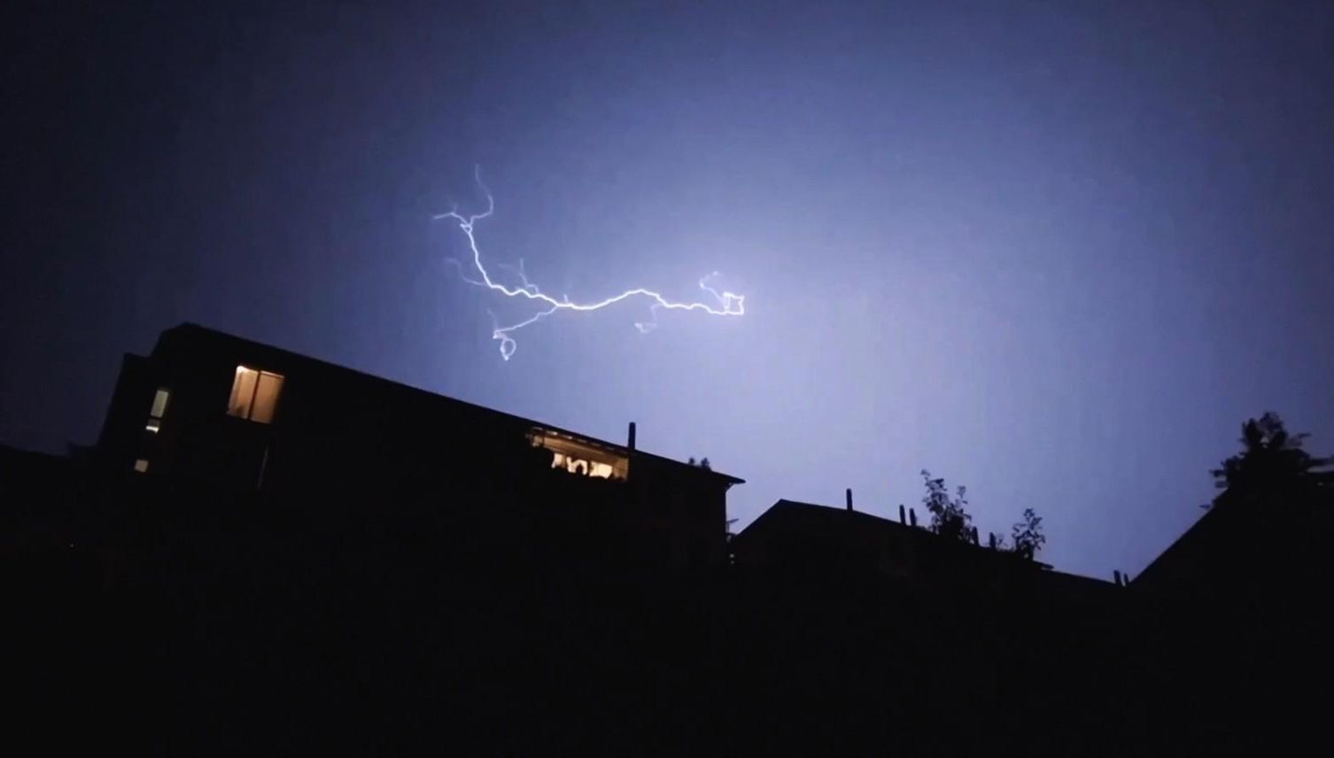 So erlebten Leserinnen das Gewitter vom Mittwochabend