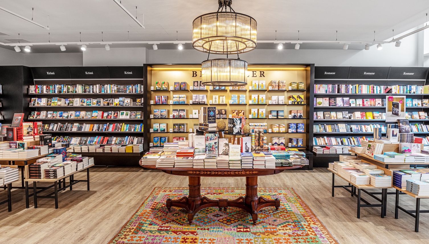 In der Stadt Zug gibt es eine neue Buchhandlung