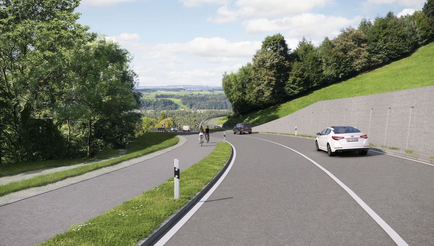 Diese Kantonsstrassen werden bald von Baustellen gesäumt