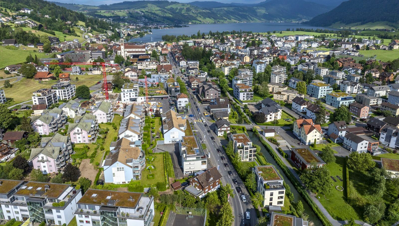 Unterägeris neue Ortsplanung tritt in Kraft