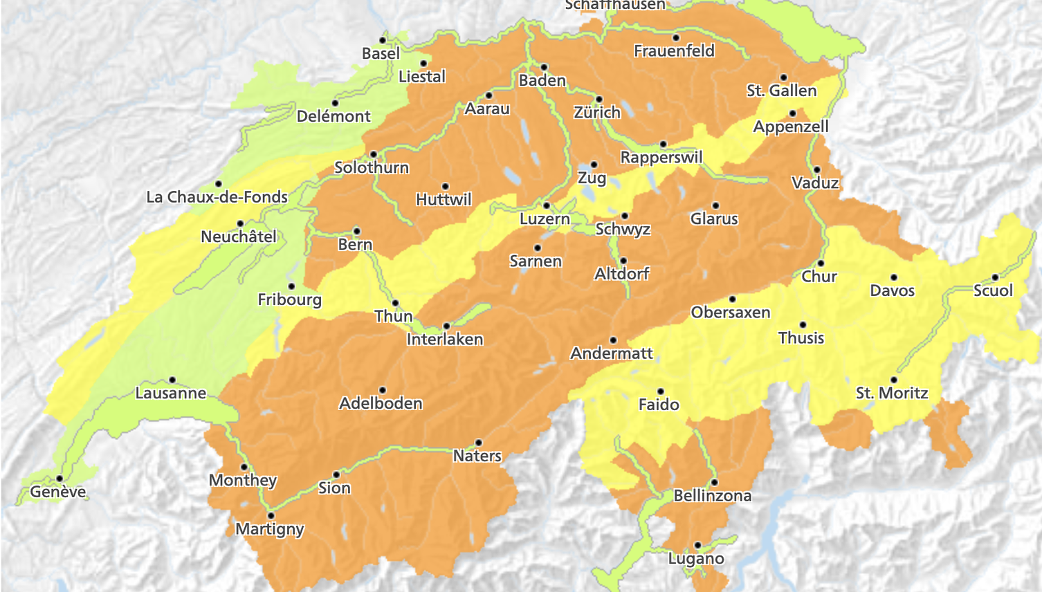Bund warnt: Eisregen führt zu Rutschgefahr rund um Zug