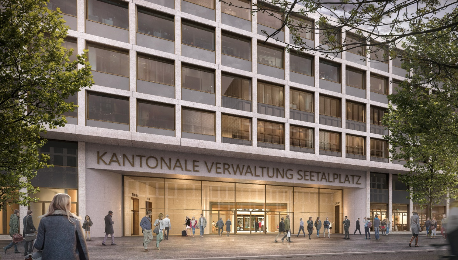 Kantonale Verwaltung am Seetalplatz: Baubewilligung erteilt