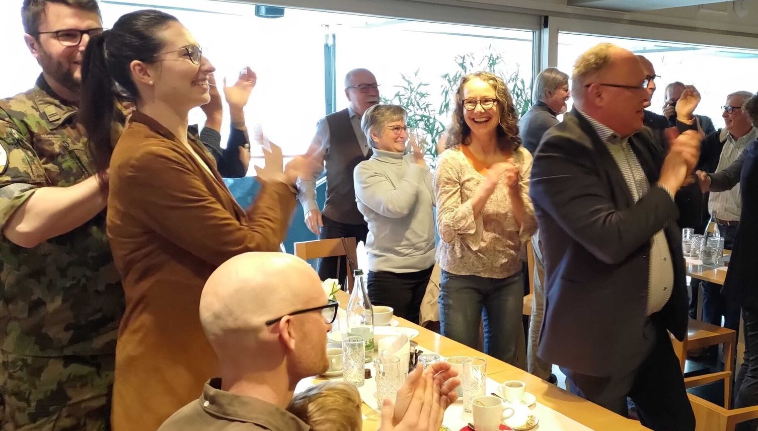 «Hopp Zug» – so feiert Baar den neuen Bundesrat