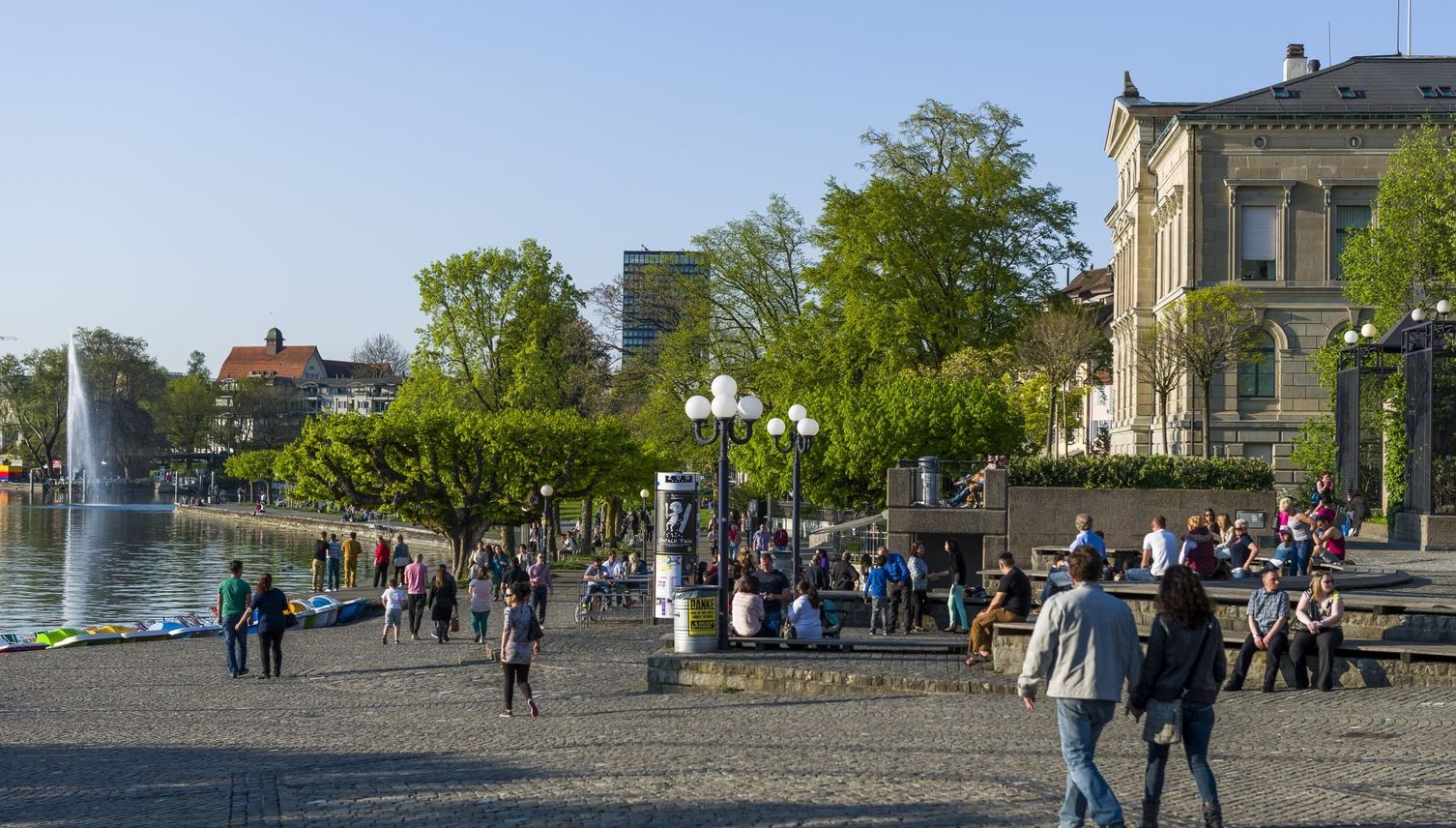 Zuger Seepromenade ist sauberer und sicherer geworden