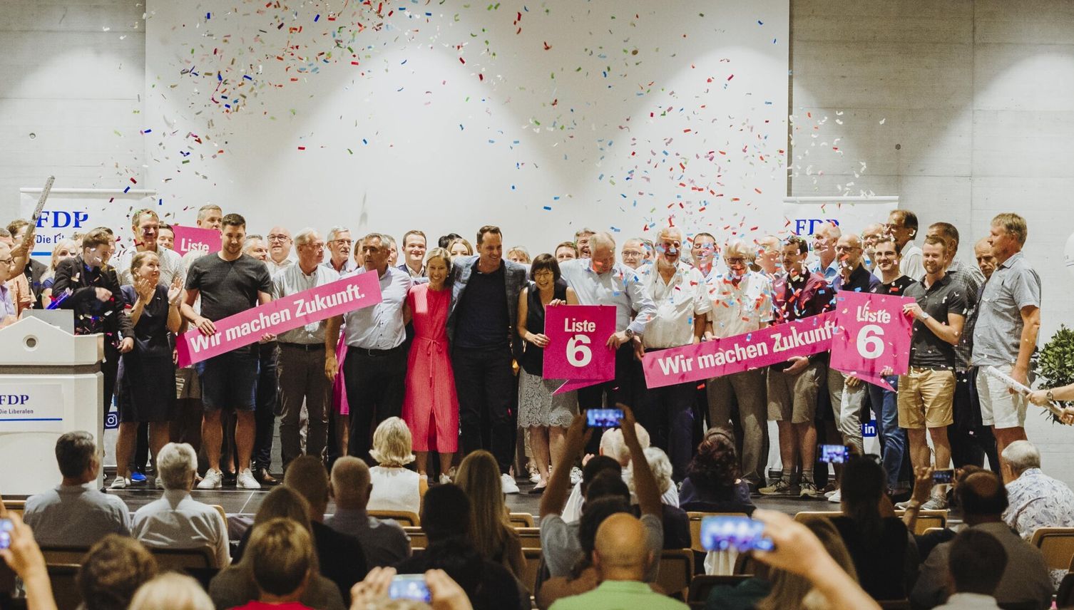 FDP Luzern schickt fast 100 Kandidaten in den Wahlkampf
