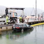 Falsch abgebogen und den Jaguar im Zugersee versenkt