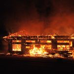 Ebersecken: Gebäude fiel Flammen zum Opfer