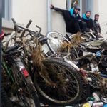 Luzerner Surfer fischen 18 Velos aus der Reuss