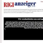 Mediensterben geht weiter: «Rigi Anzeiger» ist eingestellt