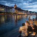 Gewitter und Frieden – so war das erste Stadtfest Luzern