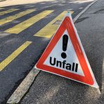 In Rothenburg hat es gekracht: Linker Fahrstreifen gesperrt