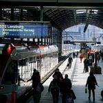 Bahnhof Luzern: Zug blockiert Gleis