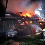 Flühli: Der Blitz schlägt ein und löst einen Dachbrand aus