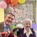 Diese Stadtzugerin feiert ihren 101. Geburtstag