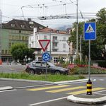 Unfall beim Bundesplatz sorgt für Verkehrschaos in Luzern