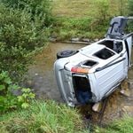 Für betrunkenen Jugendlichen endet Autofahrt im Bach