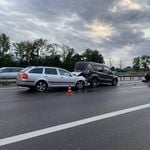 Unfall auf der A14 – eine Verletzte und langer Stau