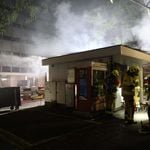 Kiosk am Zuger Bundesplatz fängt Feuer