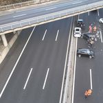 Massenkarambolage auf der Autobahn A4 – Zwei Verletzte