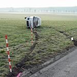 Zwei Selbstunfälle, ein verletzter Fahrer