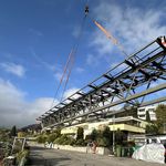 Brücke der Sonnenbergbahn in Kriens kehrt zurück