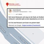 Wie unfaire Bewertungen Restaurants zusetzen